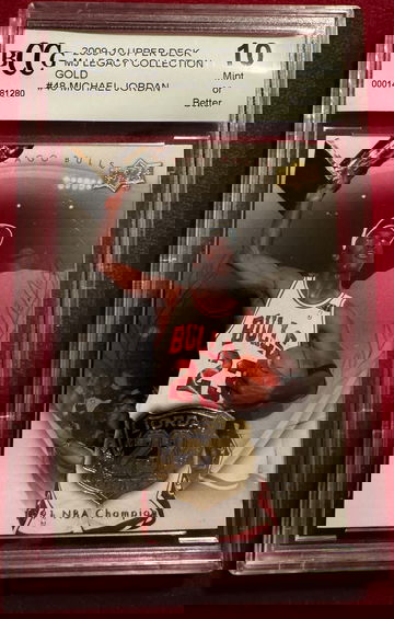 2009-10 UD MJ Legacy Collection Gold #48 BCCG 10