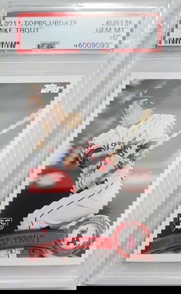 Mike Trout 2011 Topps Update PSA 10