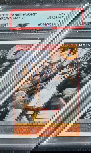 2013 Hoops Lebron James 62 PSA 10