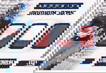 2012 Gridiron David Wilson #8 Relic 49/49