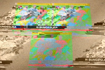 (3) 2020-21 Topps Chrome Bundesliga Match Attax Factory Sealed Box