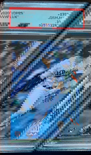 2020 Topps Gavin Lux PSA 10 Gem Mint