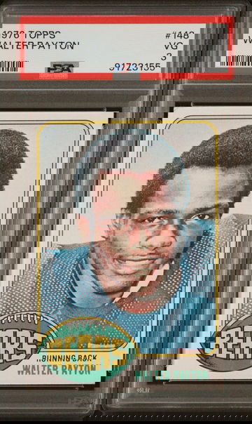 1976 TOPPS WALTER PAYTON #148 PSA 3