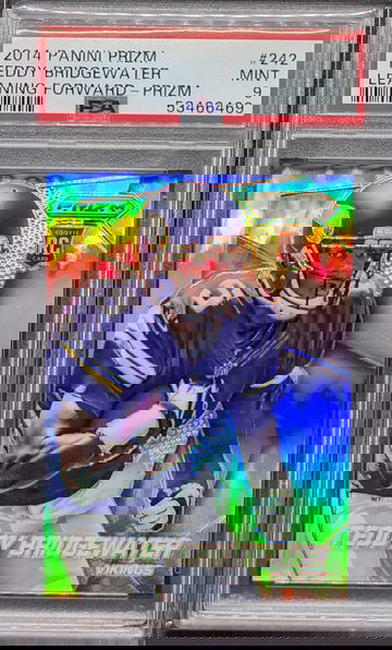 2014 Prizm Teddy Bridgewater Silver PSA 9