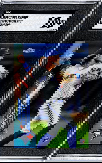 2020 Topps Chrome Refractor #150 Bo Bichette SGC 10