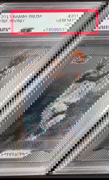 2012 Panini Prizm Kyrie Irving #201 PSA 10 Gem Mint