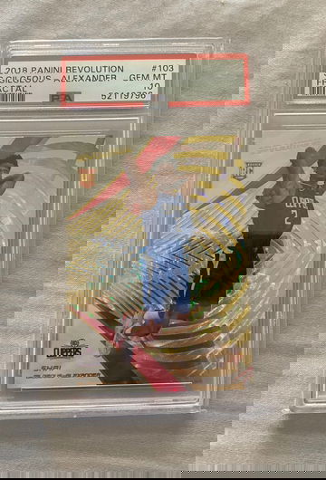 2018 Panini Revolution Shai Gilgeous-Alexander Fractal PSA 10 RC Pop 13
