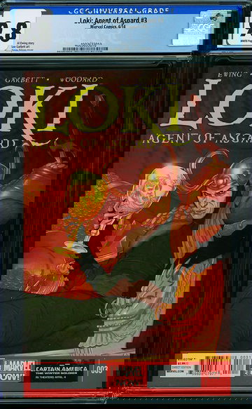 LOKI: AGENT OF ASGARD #3, CGC 9.8 NM/MT -- HIGHEST GRADED