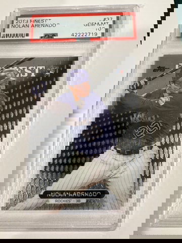 2013 Topps Finest Nolan Arenado Rookie RC #37 PSA 10 Gem Mint Future HOF