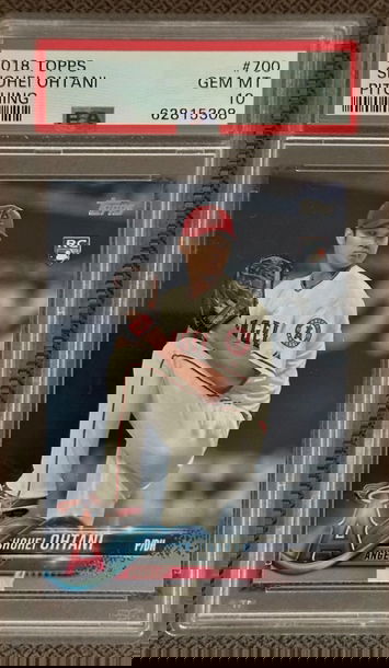 2018 Topps Shohei Ohtani Pitching #700 PSA 10