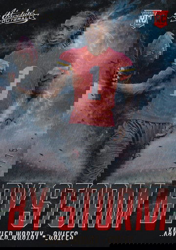 2024 Absolute Xavier Worthy #BS-XWY By Storm Orange Spectrum RC 34/75