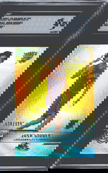 2021-22 Josh Giddey Rookie /999 Donruss Elite SGC 9