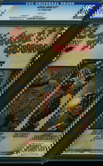 HARLEY QUINN v2000 #21, CGC 9.6 NM+