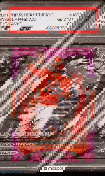 2021 Panini Prizm Draft Picks Trevor Lawrence #181 PSA 10