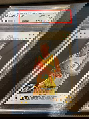 2007 Topps Kevin Durant PSA 8.5