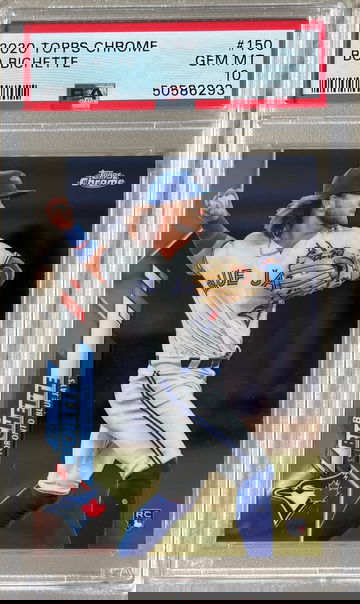 2020 Topps Chrome Bo Bichette RC PSA 10 #150