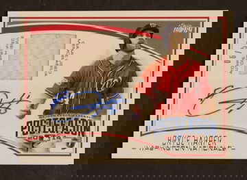 2015 Topps Series 1 Postseason Performance Bryce Harper #PPAR-BH Auto Relic /50