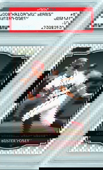 2008 Razor Sig. Series #5 Buster Posey
