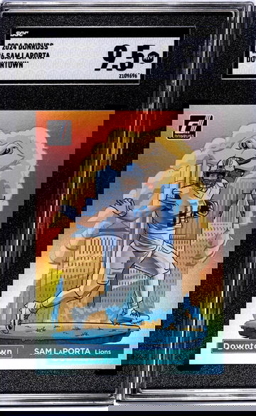 2024 Donruss #6 Sam Laporta Downtown SGC 9.5