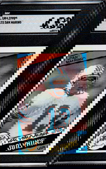 SGC 4.5 VG 1984 TOPPS DAN MARINO #123 RC