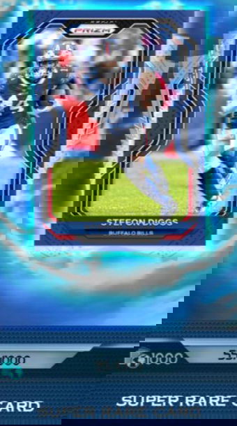 2020 Prizm Panini Blitz Blue Stefon Diggs /1000