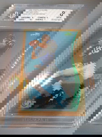 1998 Topps Chrome Refractors Peyton Manning BGS 8 #165