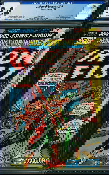 MARVEL PREMIERE #16, CGC 9.4 NM