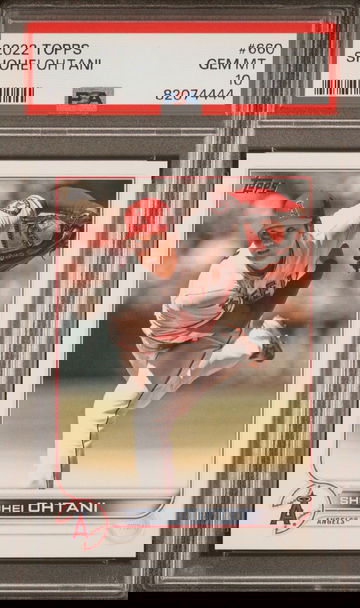 2022 Topps Series 2 Shohei Ohtani #660 Los Angeles Angels PSA 10 🔥 MVP