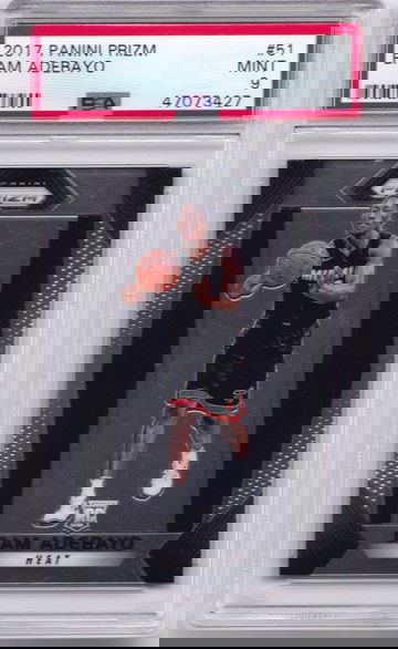 Bam Adebayo 2017 Prizm RC PSA 9