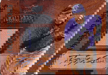 2008 Upper Deck Ballpark Collection Troy Tulowitzki #SA-3 Autograph Relic