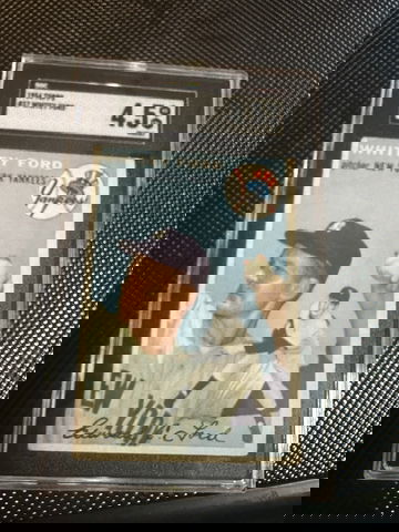 1954 TOPPS WHITEY FORD #37 SGC 4.5