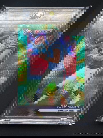 2018 Panini Prizm - Rookie Josh Allen #205 Hyper Prizm /275 (RC)