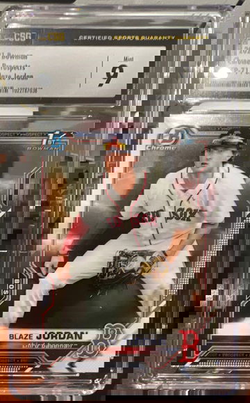 2021 Bowman Chrome Prospects 71 Blaze Jordan