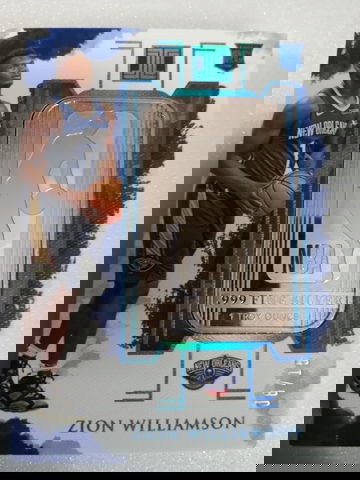 2019/20 Panini Impeccable Zion Williamson Rookie Silver 1 ounce /15 RC New Orleans Pelicans