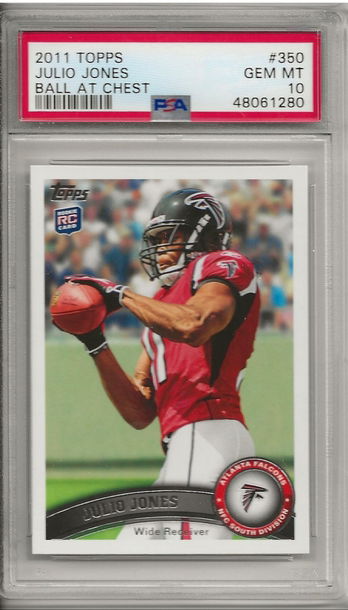 Julio Jones Gem Mint PSA 10 Rookie RC