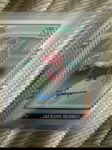 Jackson Merrill Rated Prospect Optic Donruss 