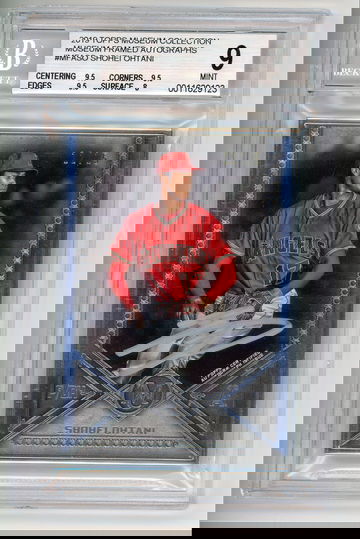 2019 Topps Museum Collection Museum Framed Shohei Ohtani Autograph 12/15 BGS 9 Mint