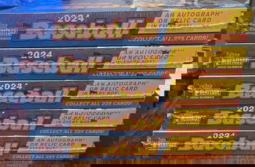 2024 Topps Heritage High Number Hobby Box Lot of 5