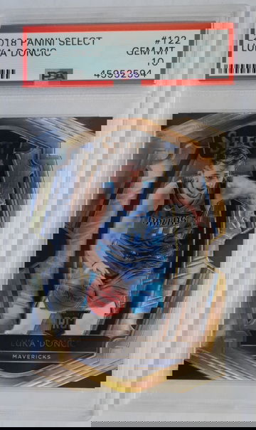 2018 Luka Doncic Select Premier Level PSA 10 #122