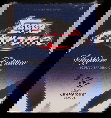 Topps chrome uefa sapphire 