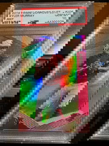 2019 Panini Donruss Elite Pink Prizm Rookie Kyler Murray RC PSA 10