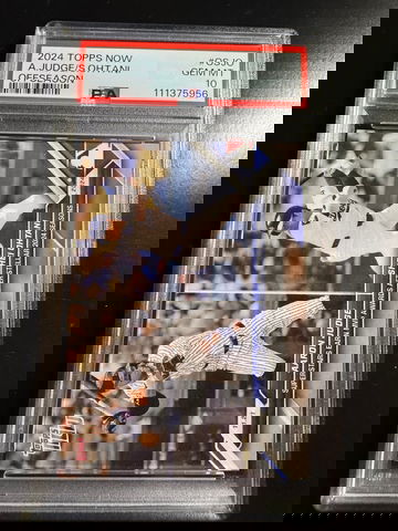 2024 Topps Now Aaron Judge / Shohei Ohtani MVP Offseason Gem Mint PSA 10