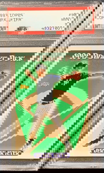 1993 Topps Derek Jeter PSA 9