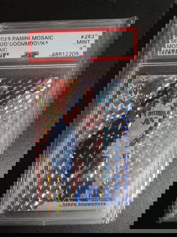 2019-20 mosaic #243 Sekou Doumbouya RC PSA 10