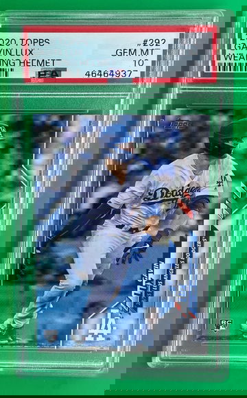 Gavin Lux 2020 topps psa 10