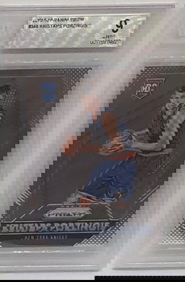 2015 Prizm Kristaps Porzingis BGS 9