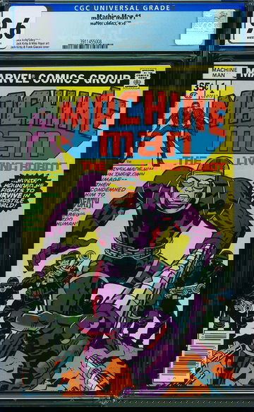 MACHINE MAN #1, CGC 9.6 NM+
