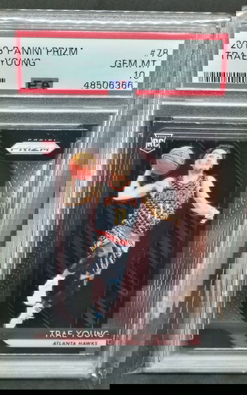 2018 Panini Prizm Trae Young PSA 10 Gem-Mint