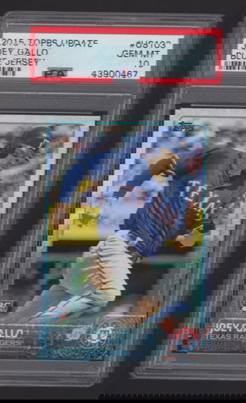 2015 Topps Update #US103 Joey Gallo PSA 10