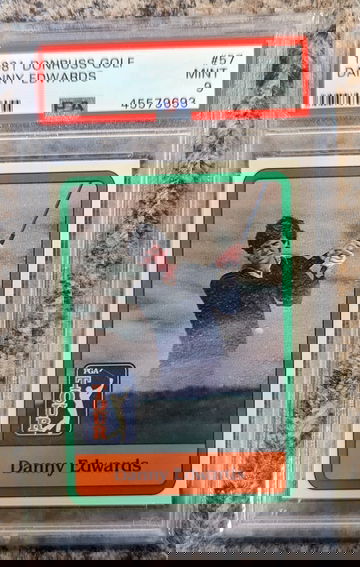 1981 Donruss Danny Edwards PSA 9 Golf